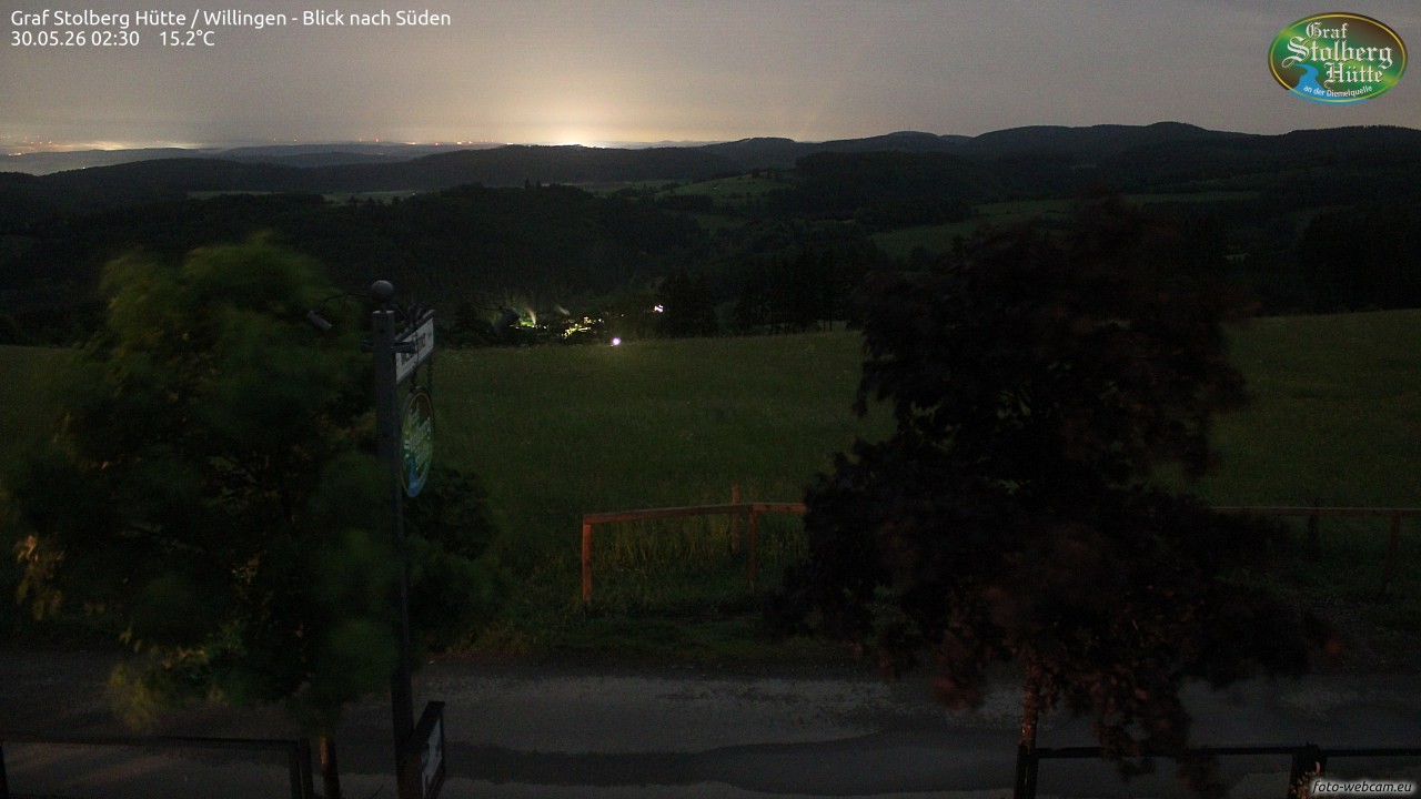 Archived image Webcam Mountain Hut Graf Stolberg near Willingen