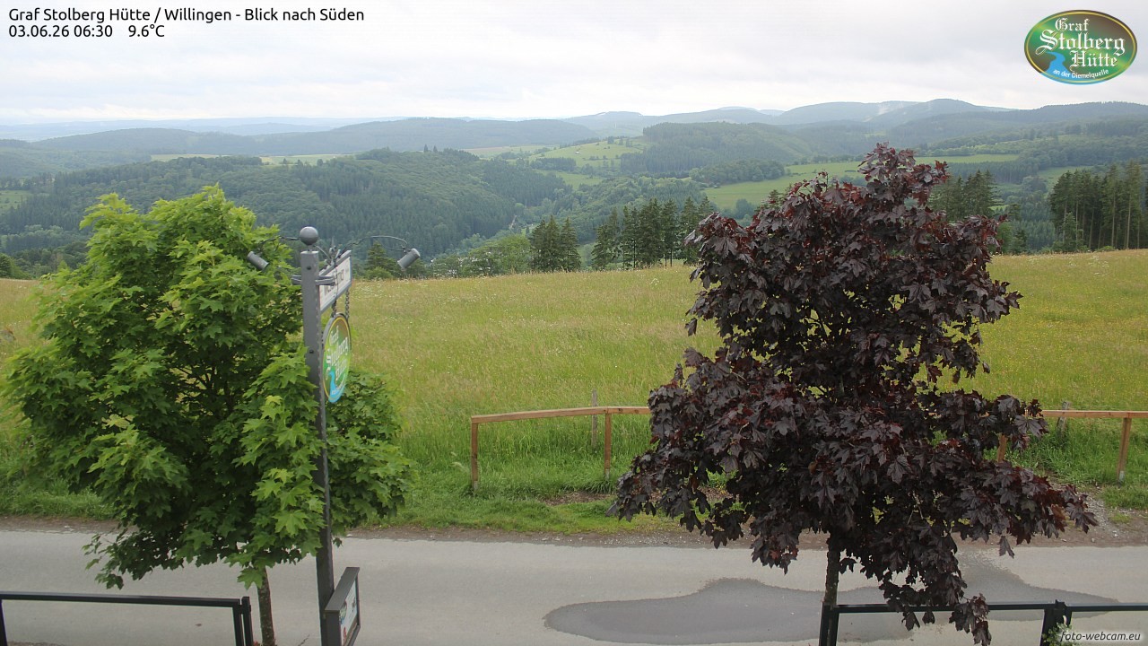 Archiv Foto Webcam Willingen: Graf Stolberg Hütte bei Usseln