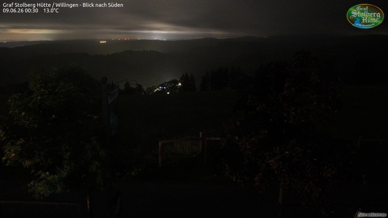 Archiv Foto Webcam Willingen: Graf Stolberg Hütte bei Usseln