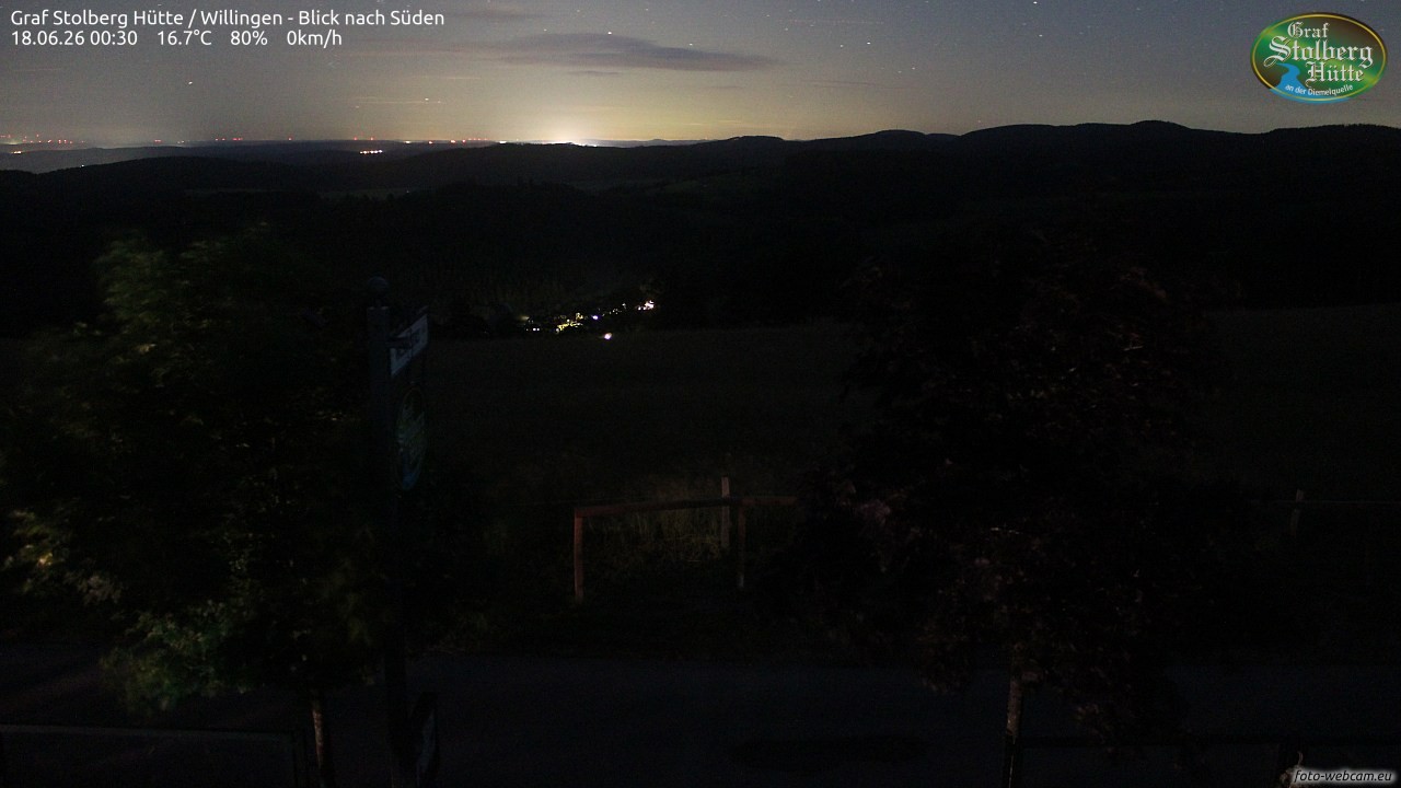 Archiv Foto Webcam Willingen: Graf Stolberg Hütte bei Usseln