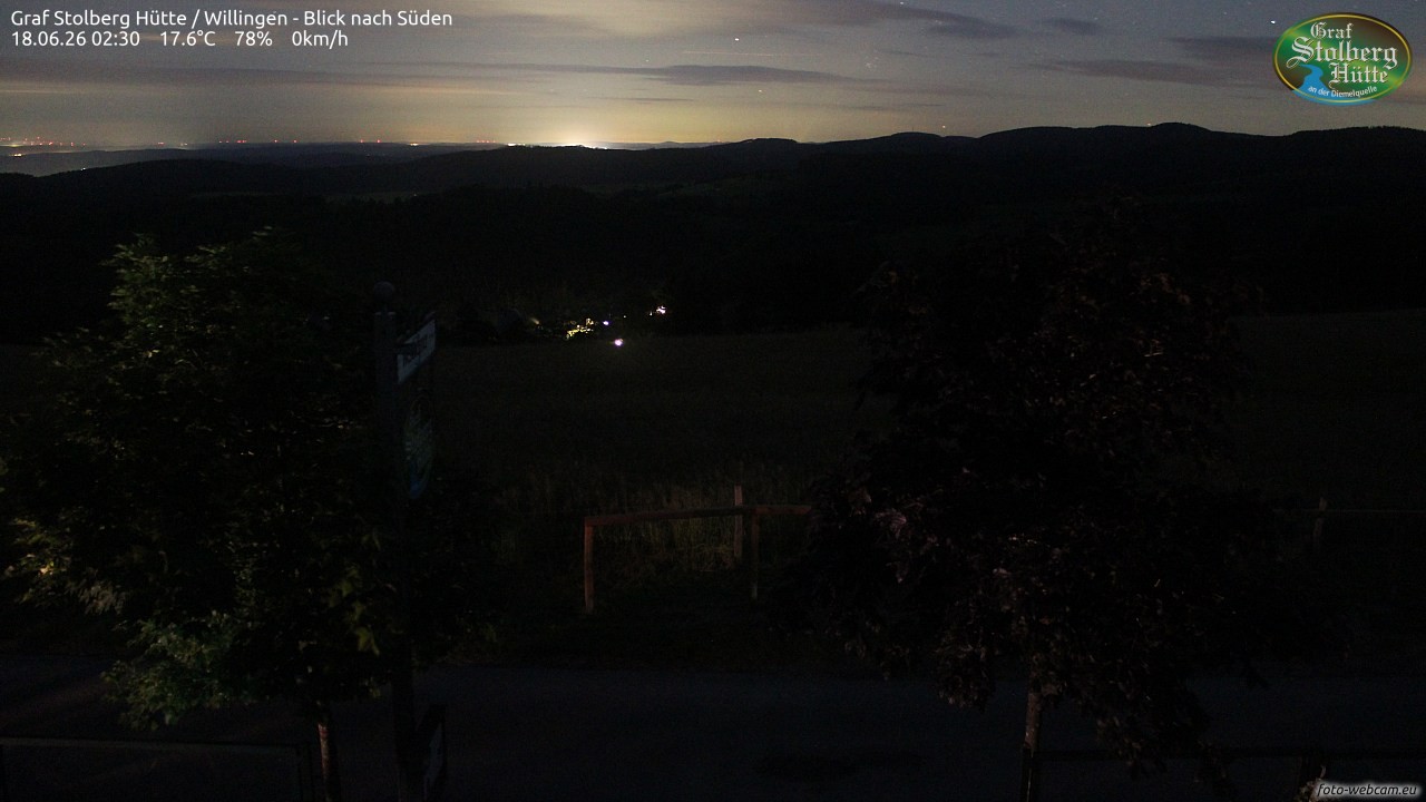 Archiv Foto Webcam Willingen: Graf Stolberg Hütte bei Usseln