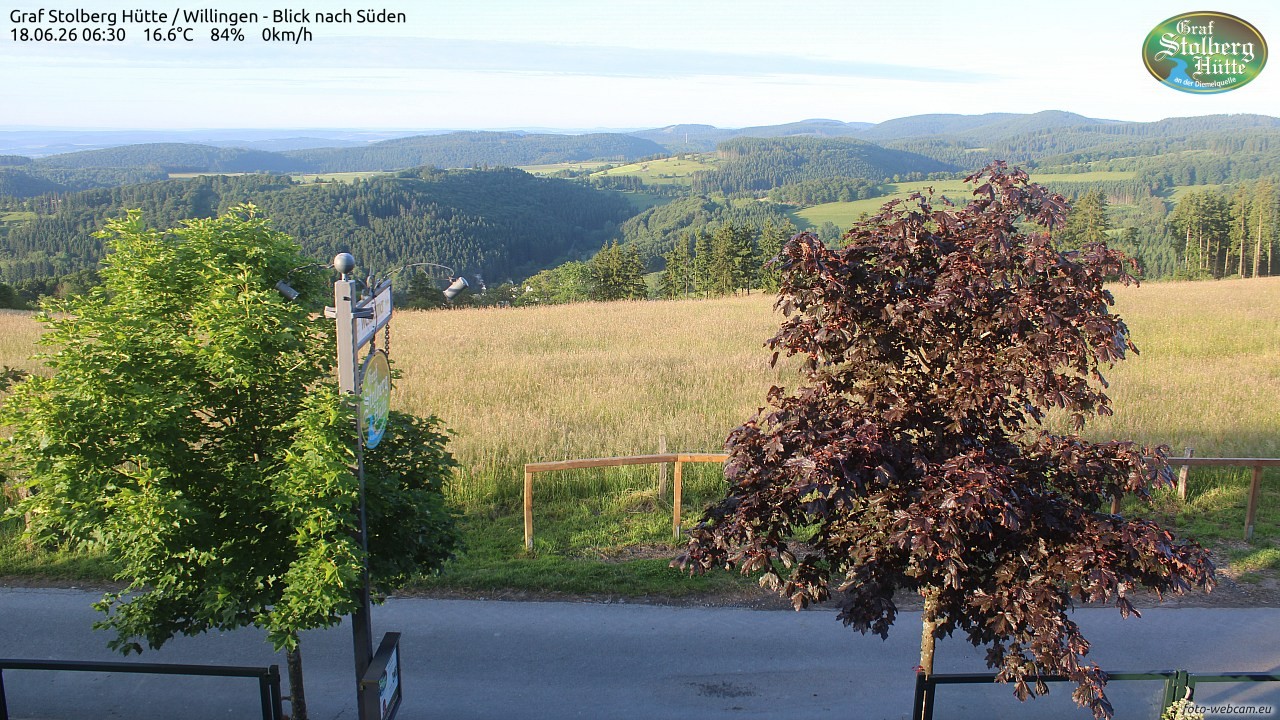 Archiv Foto Webcam Willingen: Graf Stolberg Hütte bei Usseln