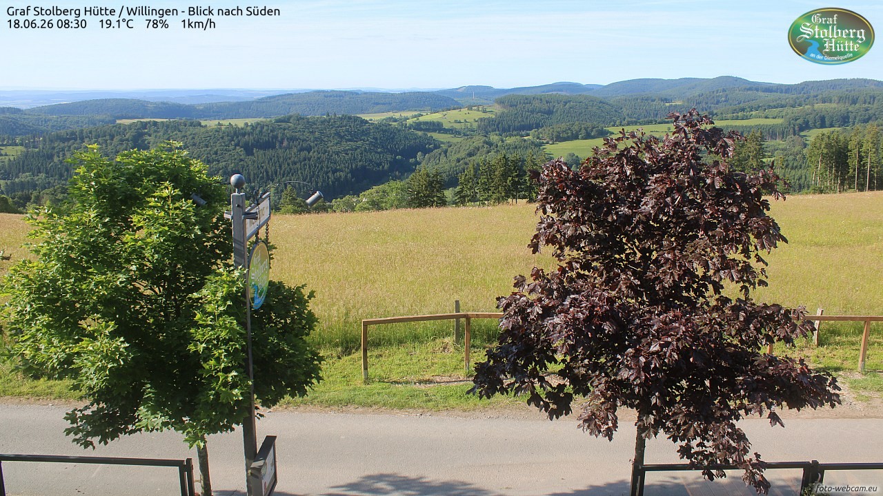 Archiv Foto Webcam Willingen: Graf Stolberg Hütte bei Usseln