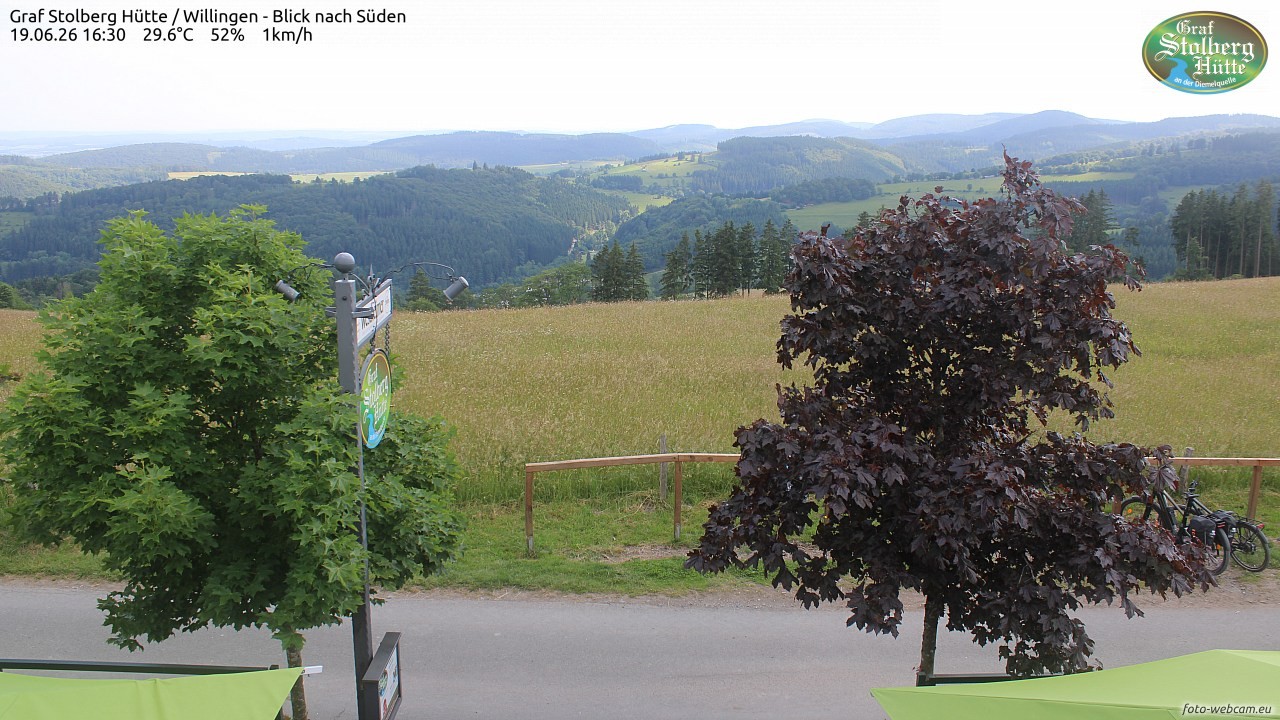 Archiv Foto Webcam Willingen: Graf Stolberg Hütte bei Usseln