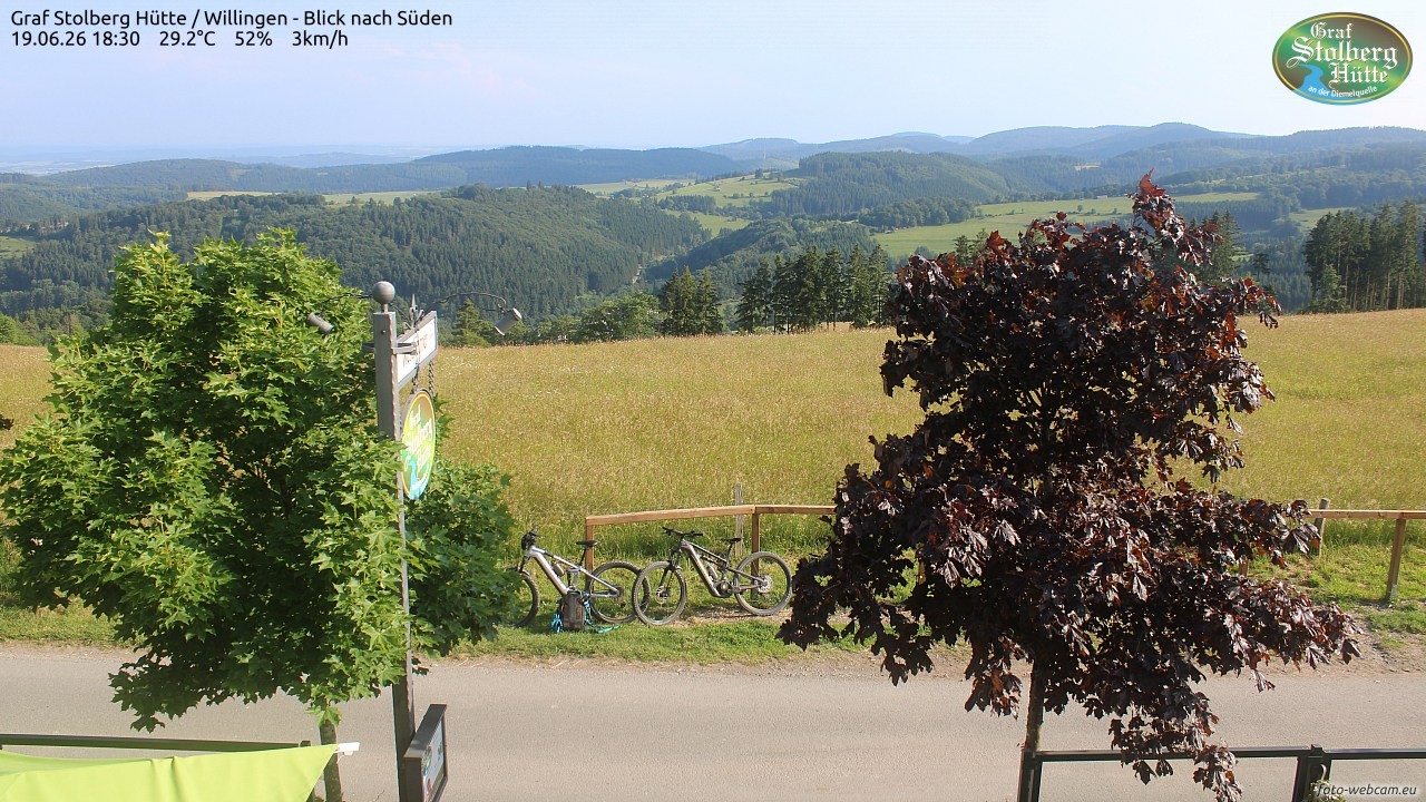 Archiv Foto Webcam Willingen: Graf Stolberg Hütte bei Usseln