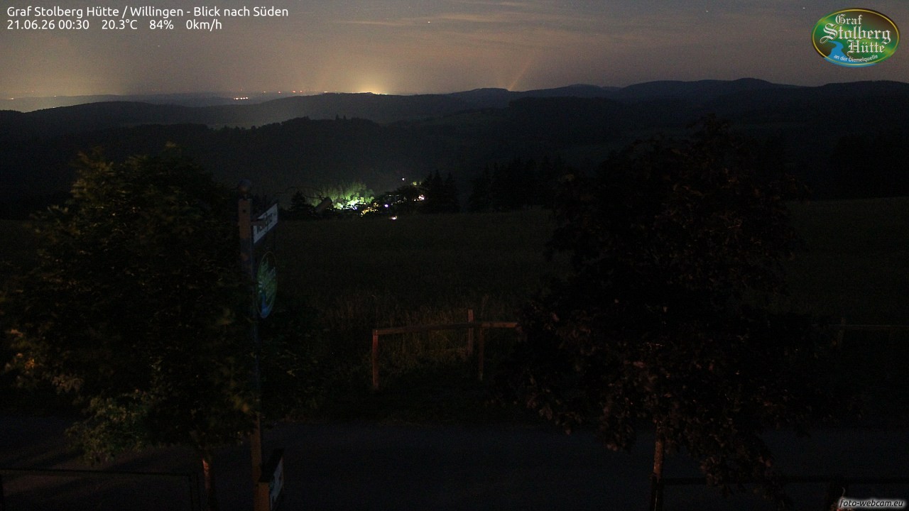 Archiv Foto Webcam Willingen: Graf Stolberg Hütte bei Usseln