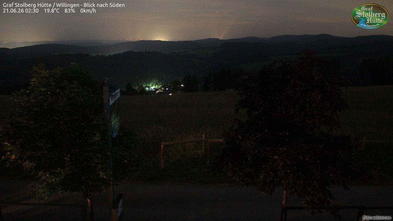 Archiv Foto Webcam Willingen: Graf Stolberg Hütte bei Usseln