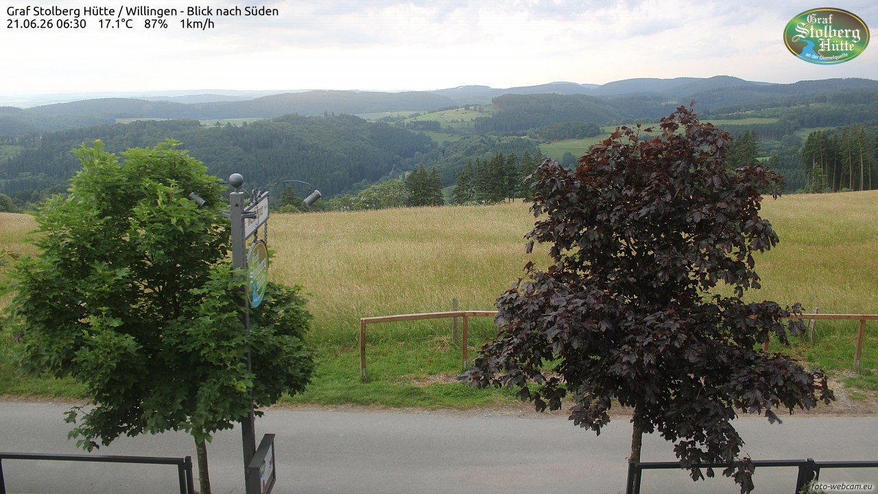 Archiv Foto Webcam Willingen: Graf Stolberg Hütte bei Usseln