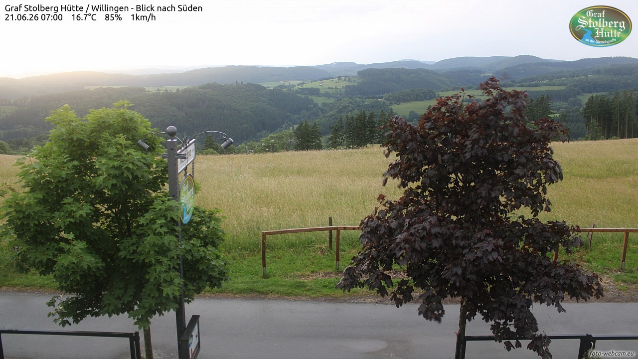 Archiv Foto Webcam Willingen: Graf Stolberg Hütte bei Usseln