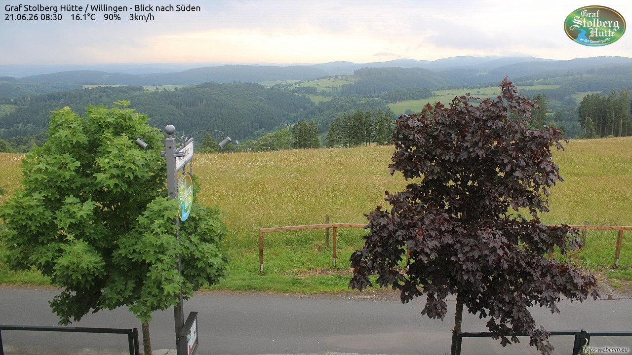 Archiv Foto Webcam Willingen: Graf Stolberg Hütte bei Usseln