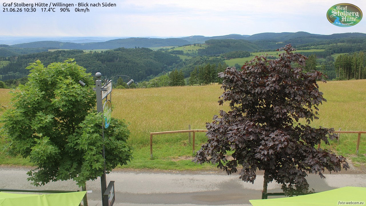 Archiv Foto Webcam Willingen: Graf Stolberg Hütte bei Usseln