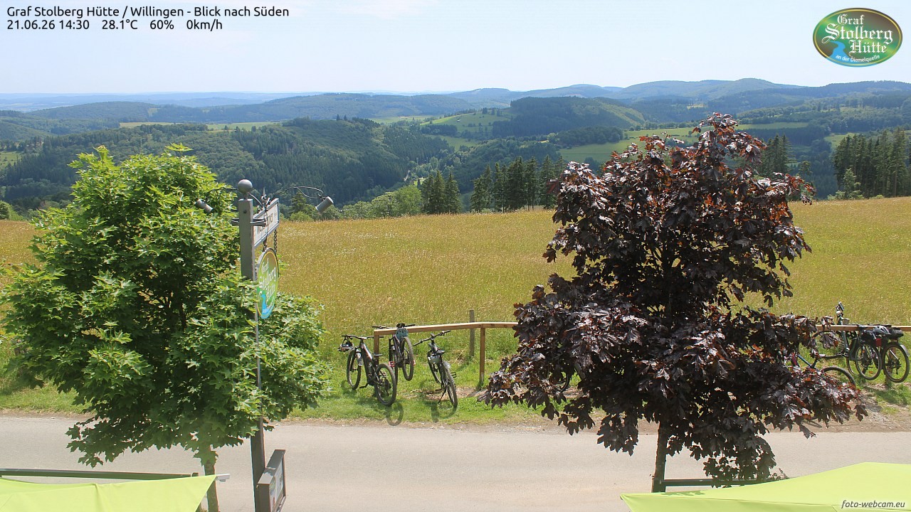 Archiv Foto Webcam Willingen: Graf Stolberg Hütte bei Usseln
