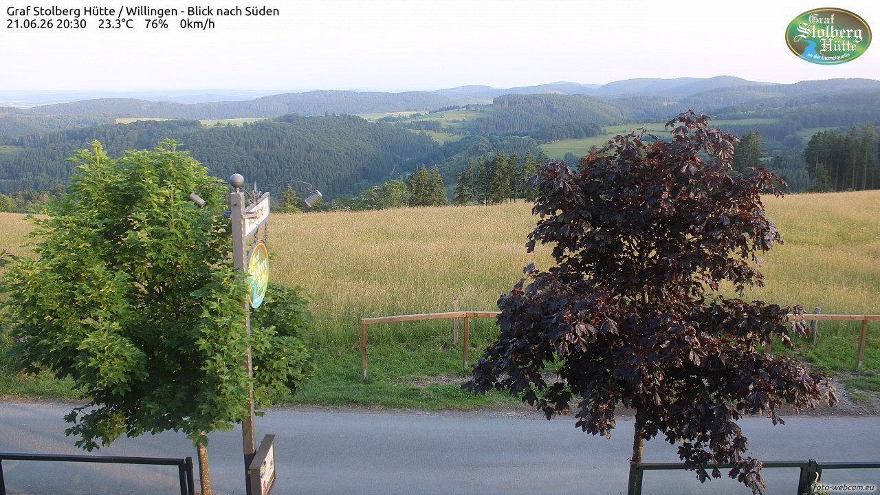 Archiv Foto Webcam Willingen: Graf Stolberg Hütte bei Usseln