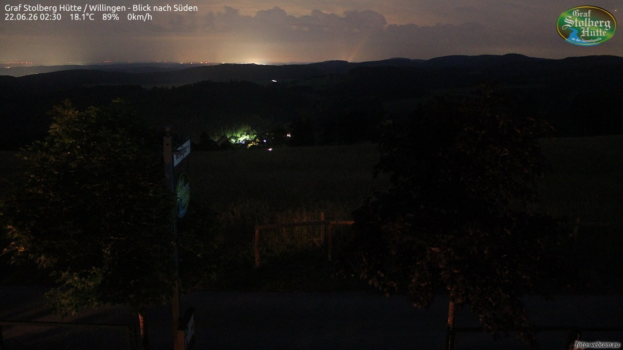 Archiv Foto Webcam Willingen: Graf Stolberg Hütte bei Usseln