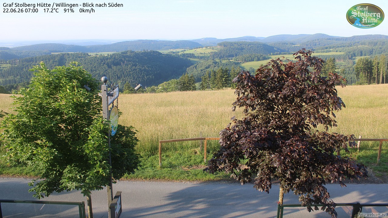 Archiv Foto Webcam Willingen: Graf Stolberg Hütte bei Usseln
