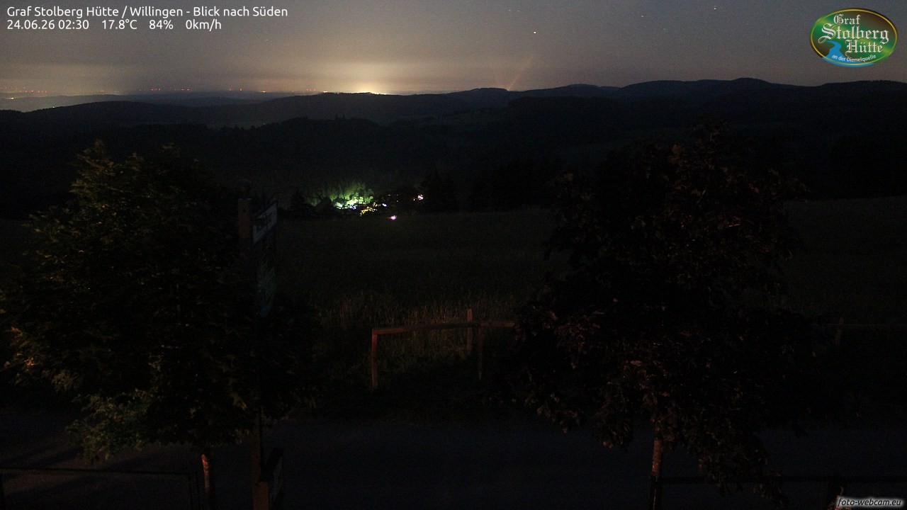 Archived image Webcam Mountain Hut Graf Stolberg near Willingen