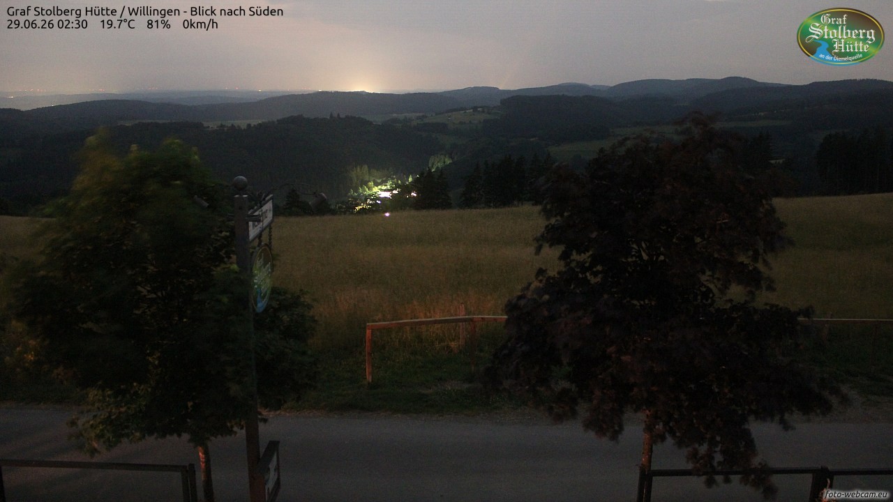 Archiv Foto Webcam Willingen: Graf Stolberg Hütte bei Usseln