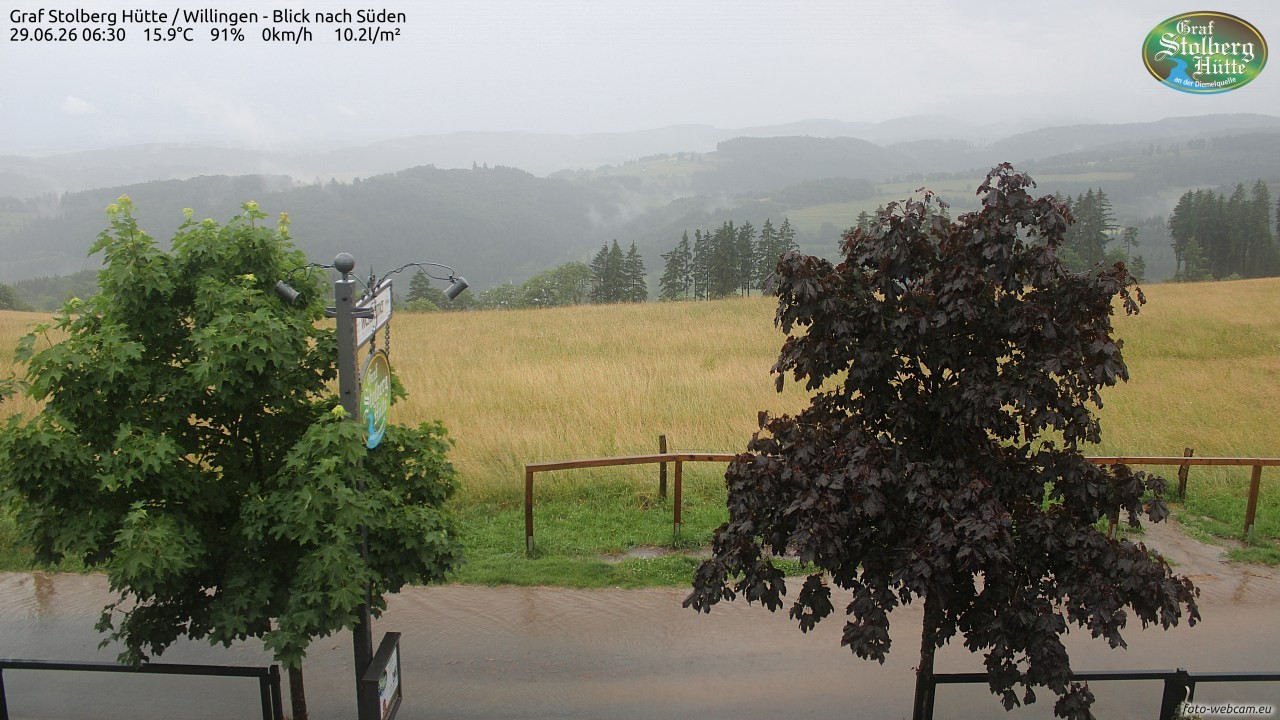 Archiv Foto Webcam Willingen: Graf Stolberg Hütte bei Usseln