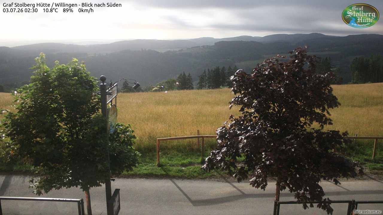 Archiv Foto Webcam Willingen: Graf Stolberg Hütte bei Usseln