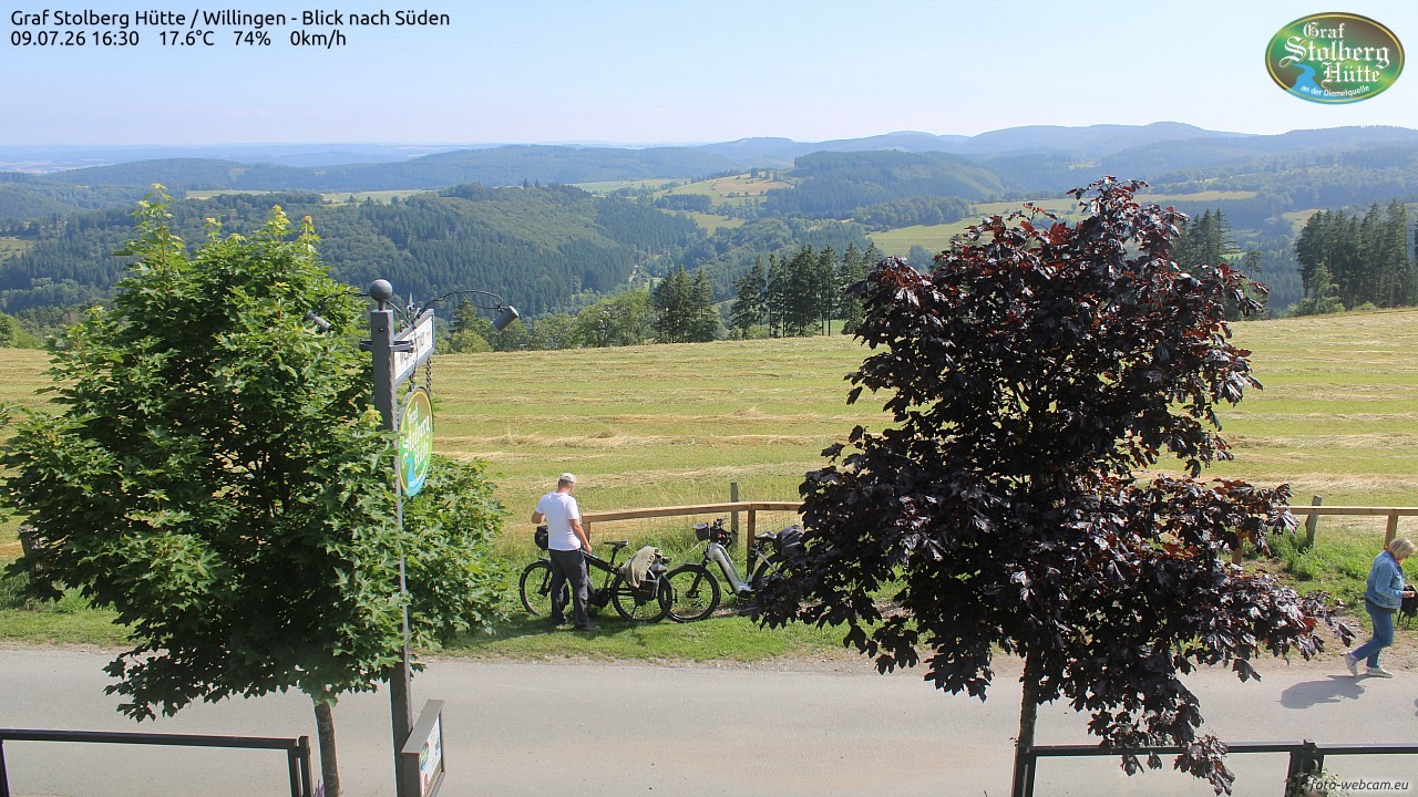 Archiv Foto Webcam Willingen: Graf Stolberg Hütte bei Usseln