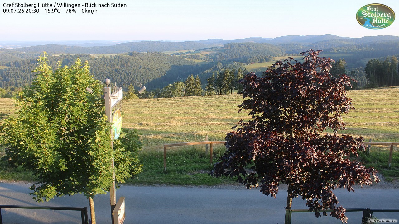 Archiv Foto Webcam Willingen: Graf Stolberg Hütte bei Usseln