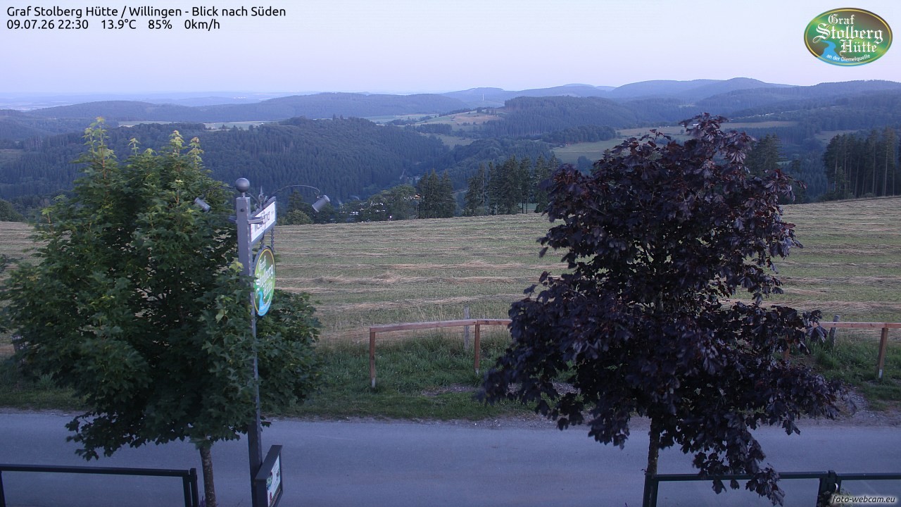 Archiv Foto Webcam Willingen: Graf Stolberg Hütte bei Usseln