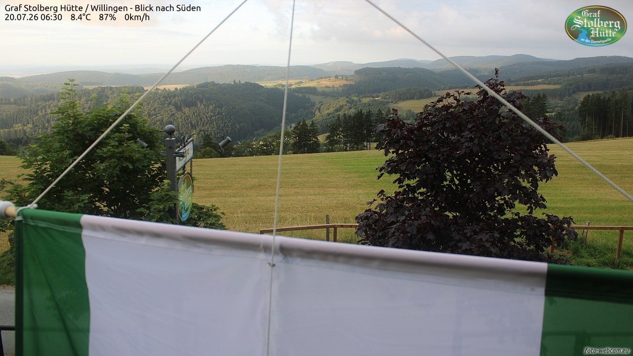 Archiv Foto Webcam Willingen: Graf Stolberg Hütte bei Usseln