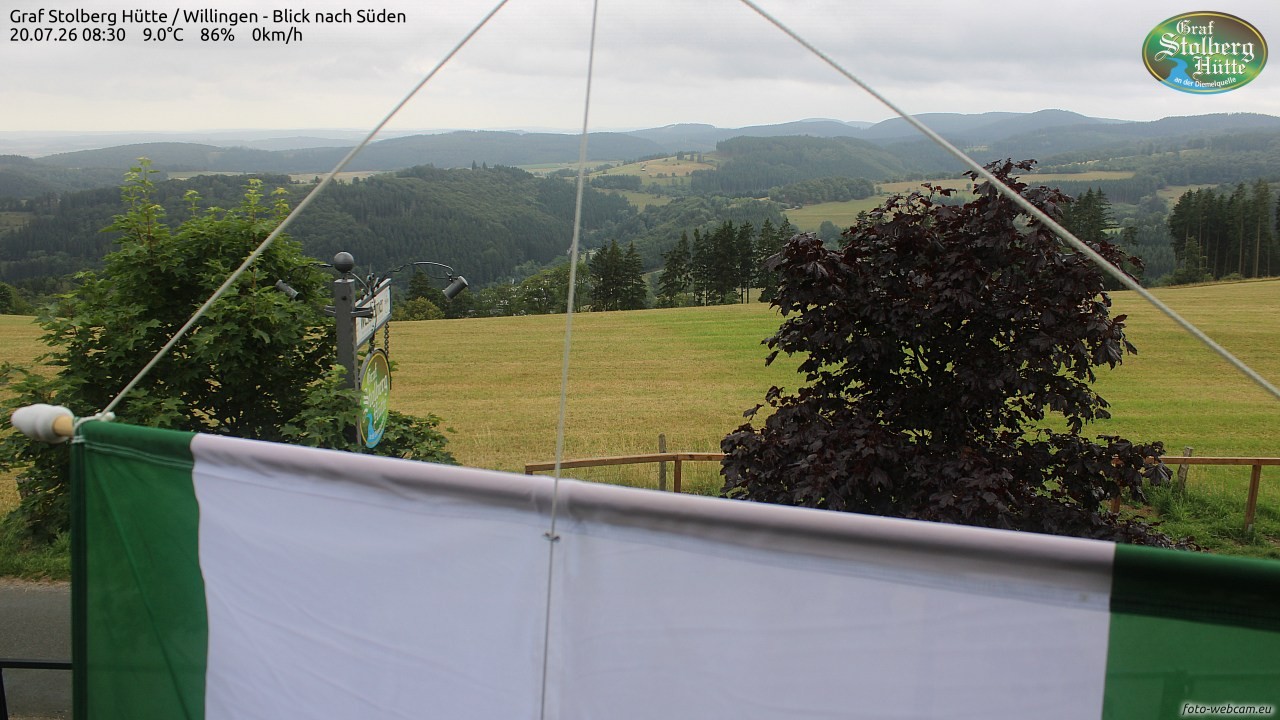 Archiv Foto Webcam Willingen: Graf Stolberg Hütte bei Usseln