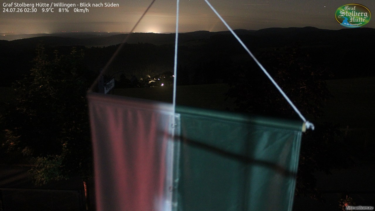 Archiv Foto Webcam Willingen: Graf Stolberg Hütte bei Usseln