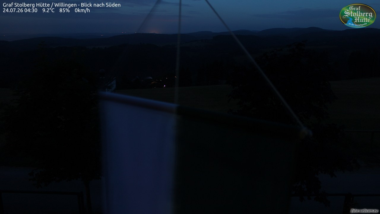 Archiv Foto Webcam Willingen: Graf Stolberg Hütte bei Usseln