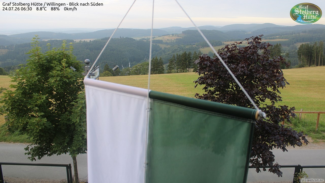 Archiv Foto Webcam Willingen: Graf Stolberg Hütte bei Usseln