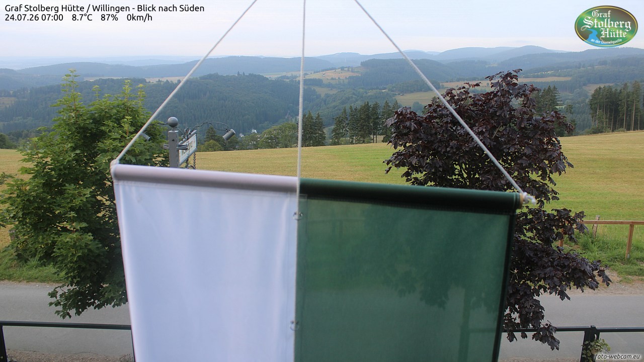 Archiv Foto Webcam Willingen: Graf Stolberg Hütte bei Usseln