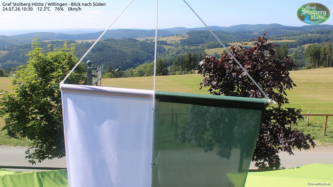 Archiv Foto Webcam Willingen: Graf Stolberg Hütte bei Usseln