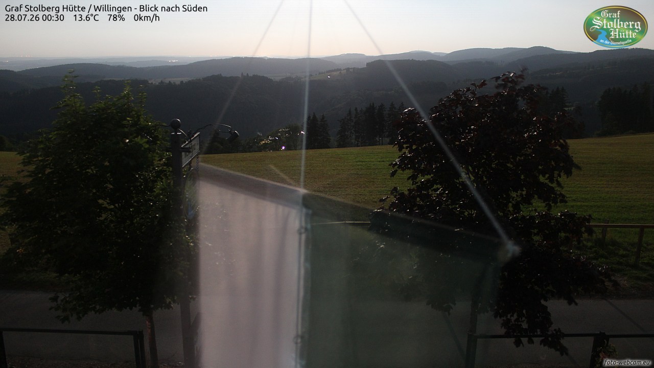 Archiv Foto Webcam Willingen: Graf Stolberg Hütte bei Usseln