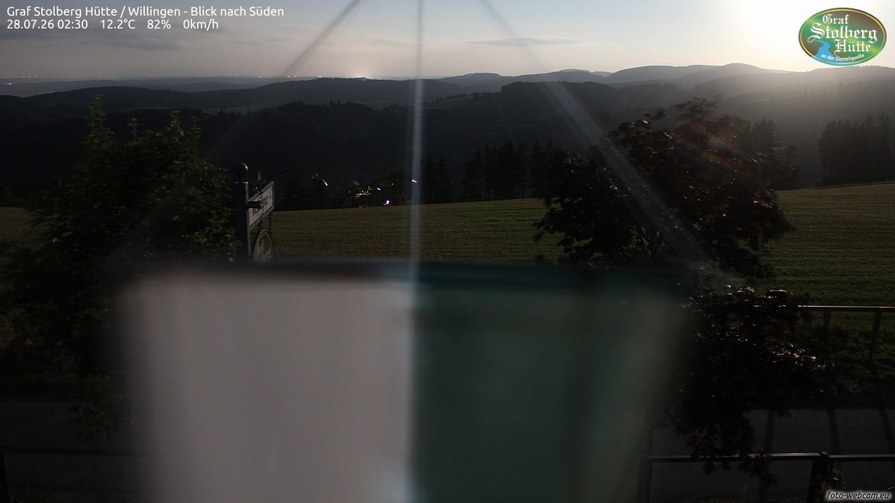 Archiv Foto Webcam Willingen: Graf Stolberg Hütte bei Usseln