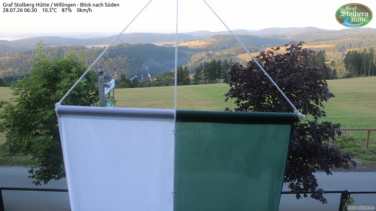 Archiv Foto Webcam Willingen: Graf Stolberg Hütte bei Usseln