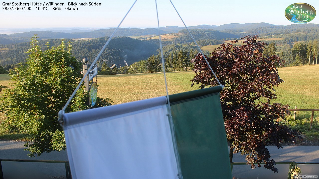 Archiv Foto Webcam Willingen: Graf Stolberg Hütte bei Usseln