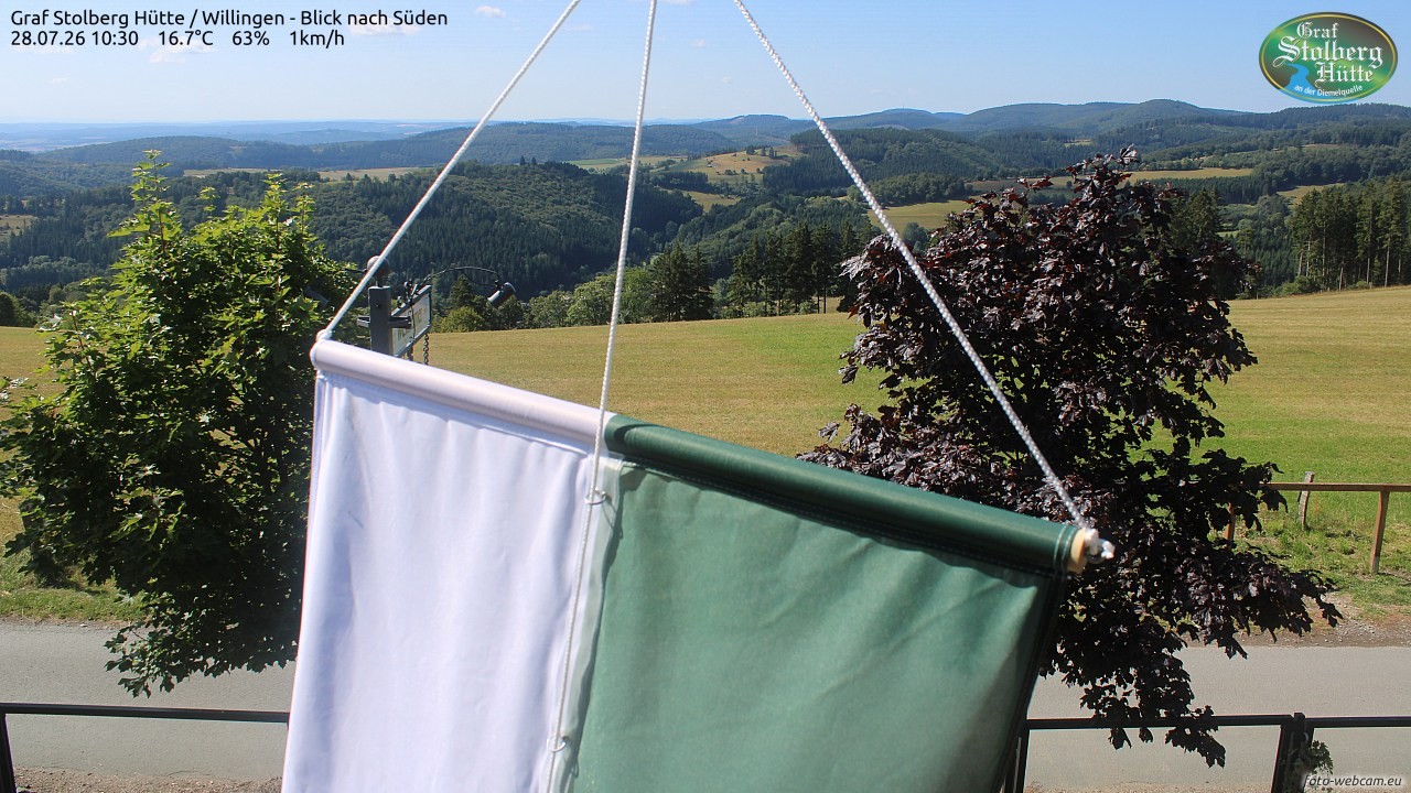 Archiv Foto Webcam Willingen: Graf Stolberg Hütte bei Usseln