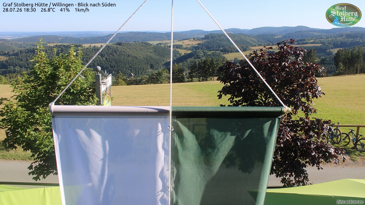 Archiv Foto Webcam Willingen: Graf Stolberg Hütte bei Usseln