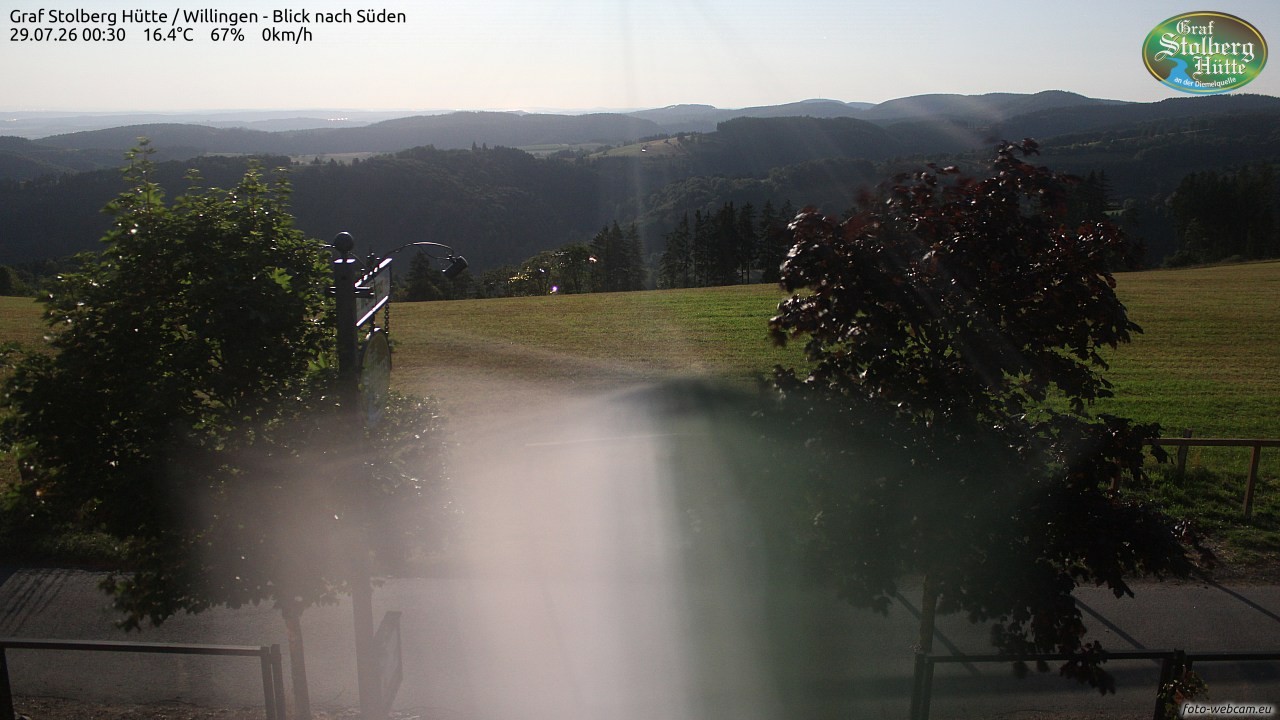 Archiv Foto Webcam Willingen: Graf Stolberg Hütte bei Usseln