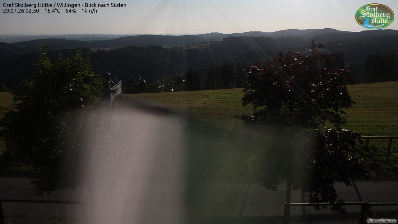 Archiv Foto Webcam Willingen: Graf Stolberg Hütte bei Usseln