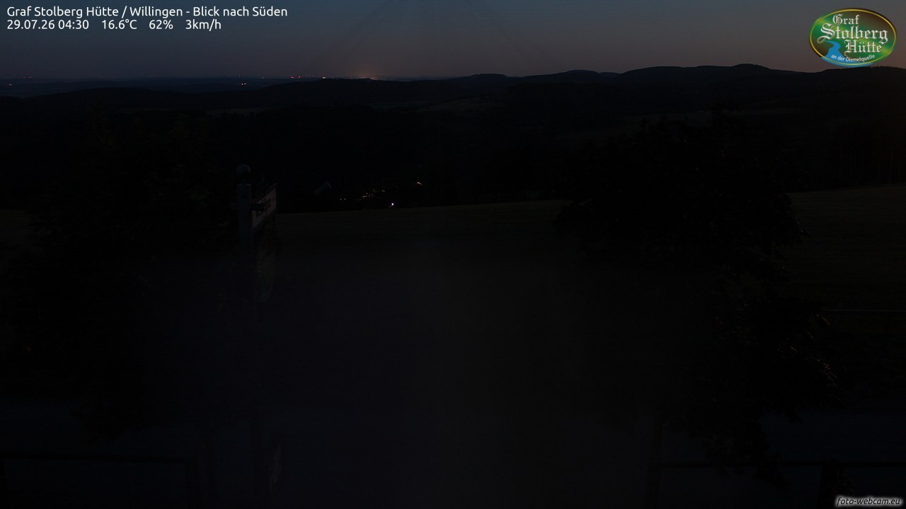 Archiv Foto Webcam Willingen: Graf Stolberg Hütte bei Usseln