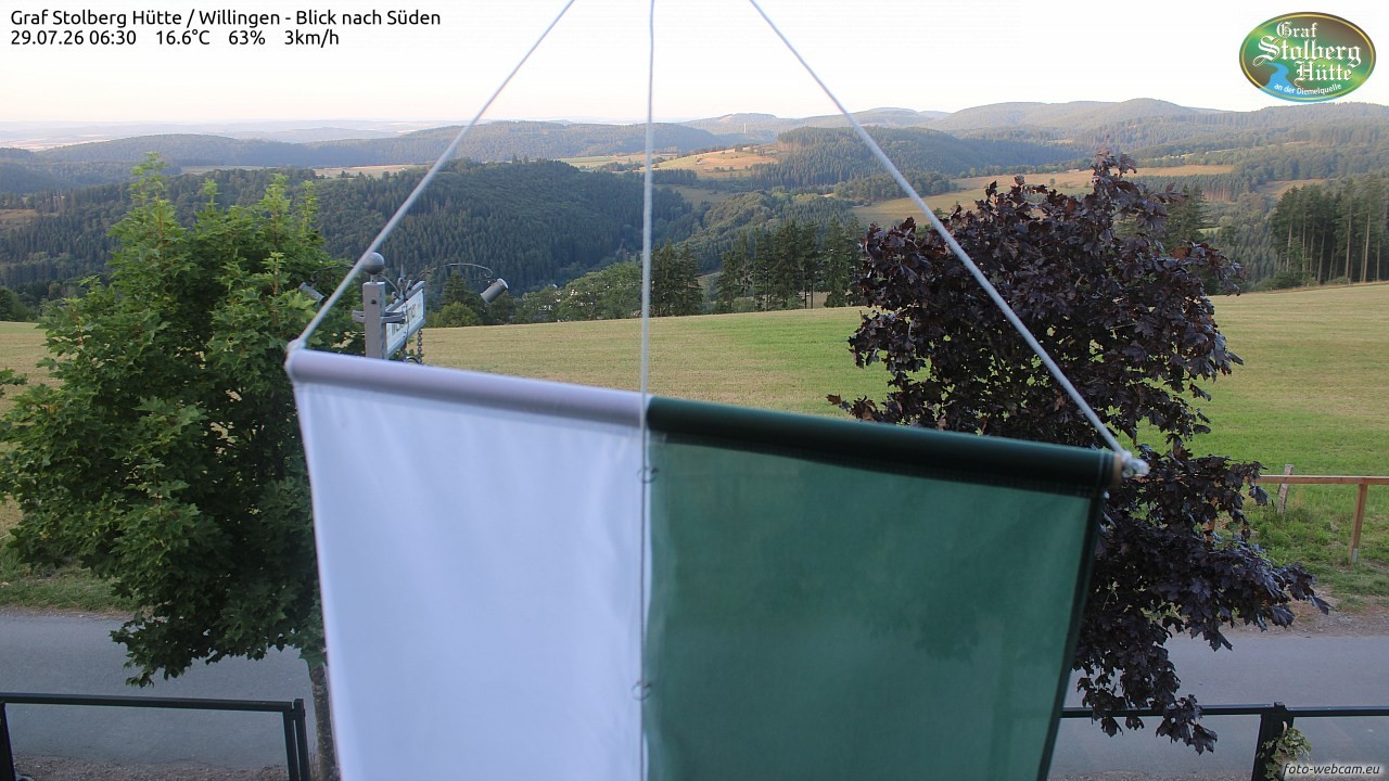 Archiv Foto Webcam Willingen: Graf Stolberg Hütte bei Usseln