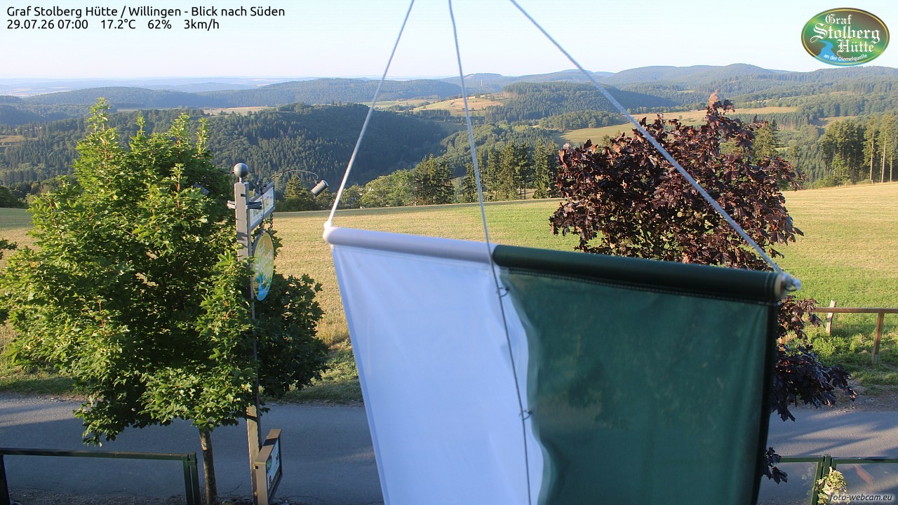 Archiv Foto Webcam Willingen: Graf Stolberg Hütte bei Usseln