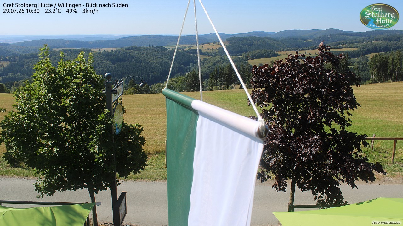 Archiv Foto Webcam Willingen: Graf Stolberg Hütte bei Usseln