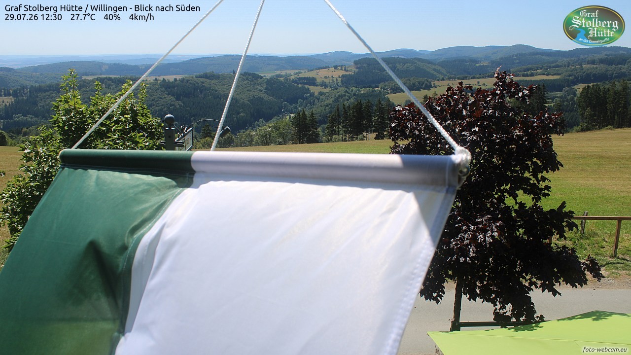 Archiv Foto Webcam Willingen: Graf Stolberg Hütte bei Usseln