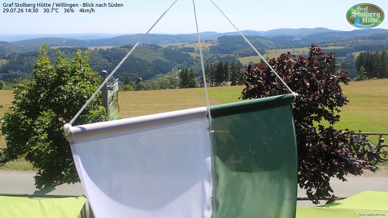 Archiv Foto Webcam Willingen: Graf Stolberg Hütte bei Usseln