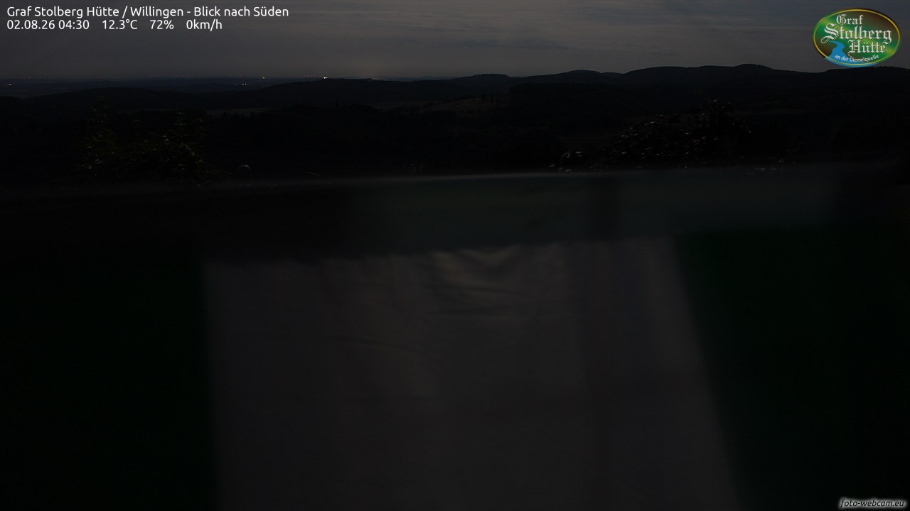 Archiv Foto Webcam Willingen: Graf Stolberg Hütte bei Usseln