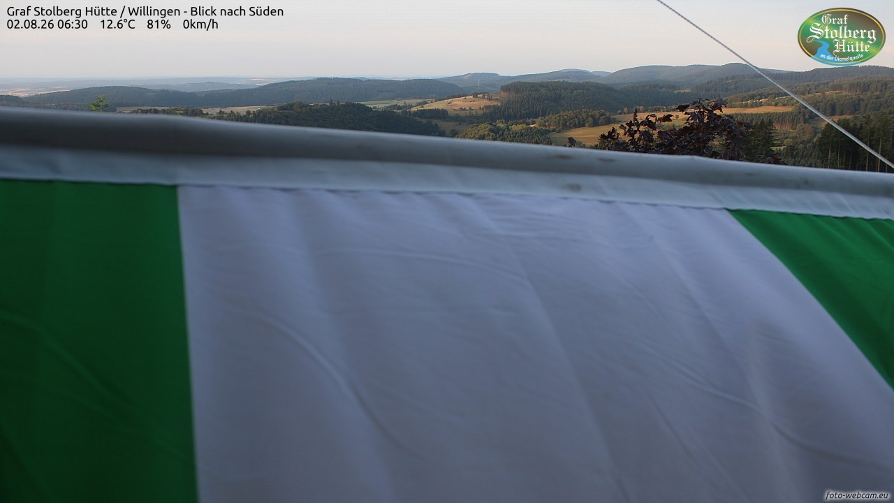 Archiv Foto Webcam Willingen: Graf Stolberg Hütte bei Usseln