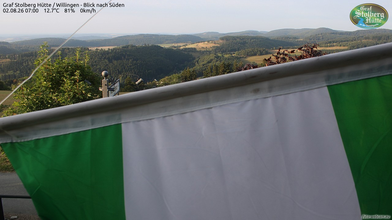 Archiv Foto Webcam Willingen: Graf Stolberg Hütte bei Usseln